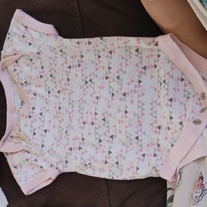 2 0-3 month baby girl onesies